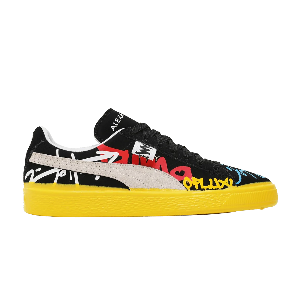 Krossovki-G-Tag-x-Puma-Suede-Alexander-John-Design-Black