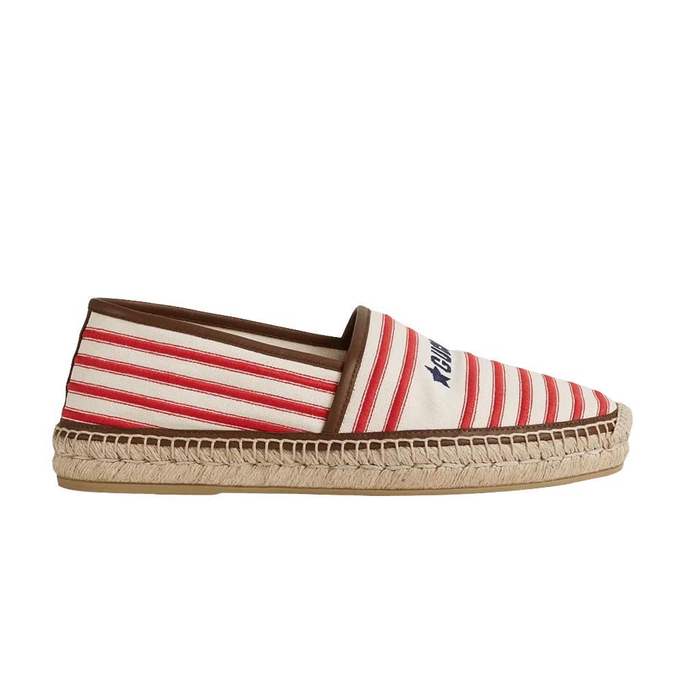 Кроссовки Gucci Espadrilles 'Embroidered Stripes'