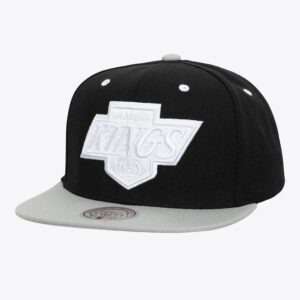 Mitchell-Ness-Black-Silver-Los-Angeles-Kings-Evergreen-Vintage-Crispy-White-Snapback-Hat-300x300