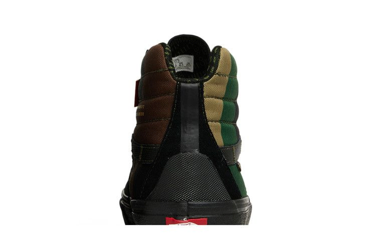 DEFCON x Vans Sk8-Hi Notchback GTX 'Black Woodland Camo'