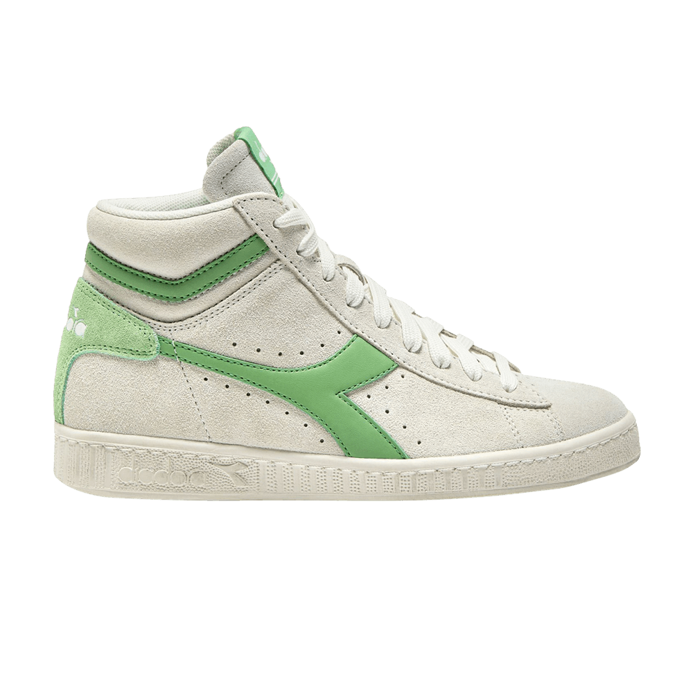 Кроссовки Diadora Game L High Suede Waxed 'Pistachio Green'