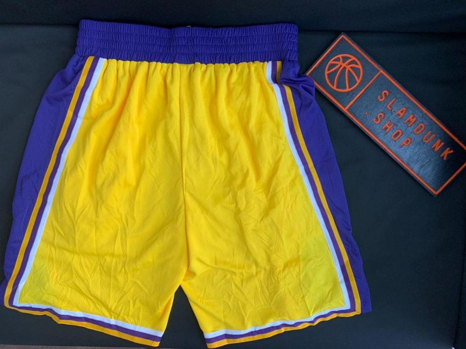 2019-20-NBA-Los-Angeles-Lakers-Yellow-Icon-Swingman-Shorts-2