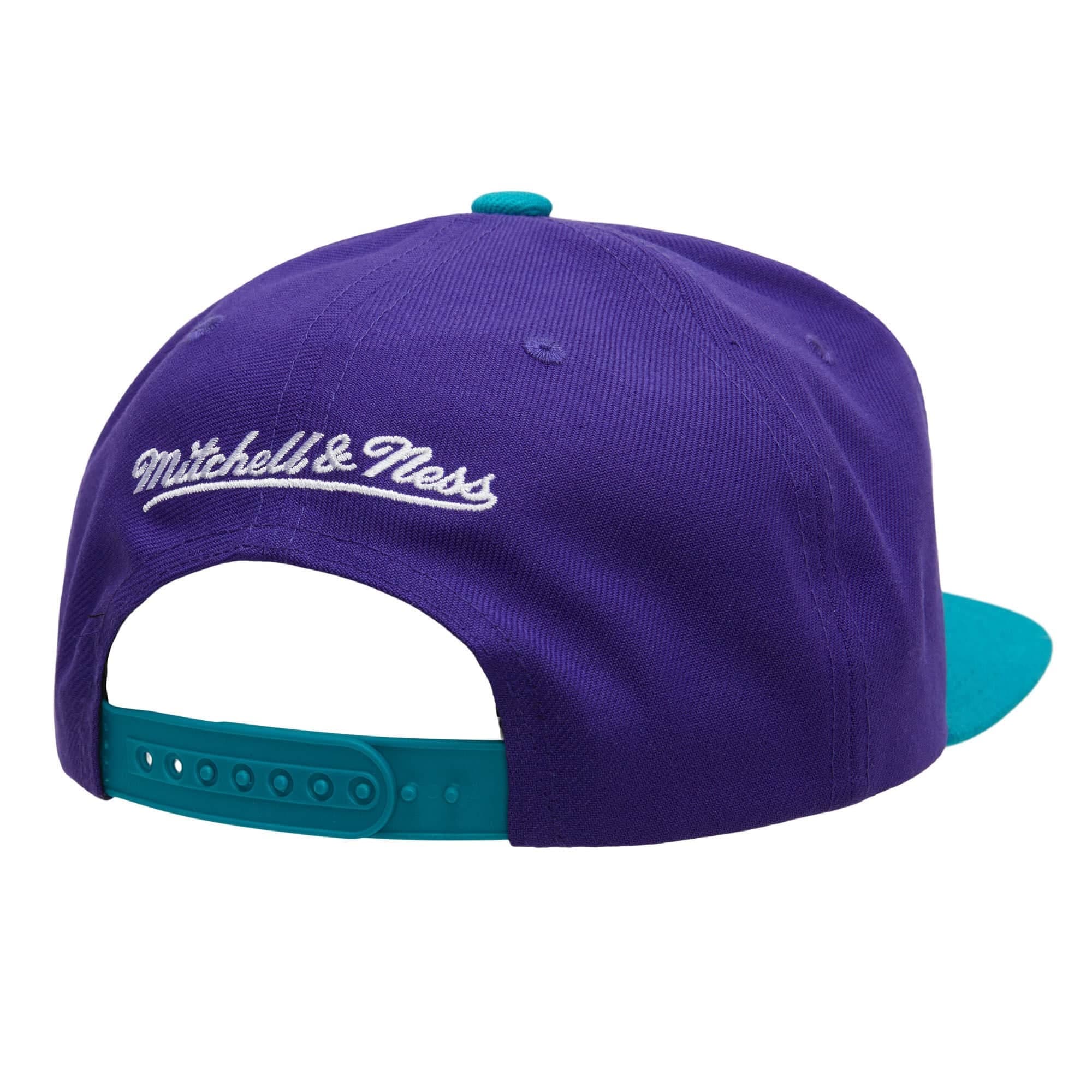 Бейсболка Mitchell & Ness Logo Bill Snapback HWC Charlotte Hornets Hat