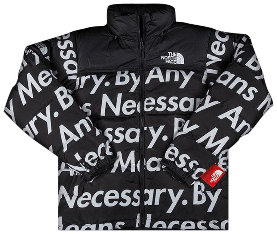 Supreme-x-The-North-Face-By-Any-Means-Nuptse-Jacket-Black