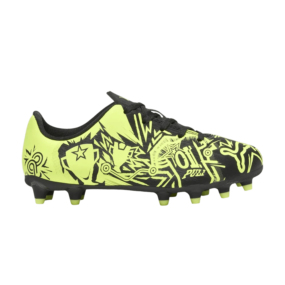 Кроссовки Christian Pulisic x Puma Tacto 2 FG AG Big Kid 'CP10 Pack - Electric Lime'