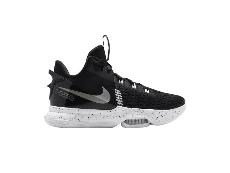 Кроссовки Nike LeBron Witness 5 EP 'Black Metallic Silver'
