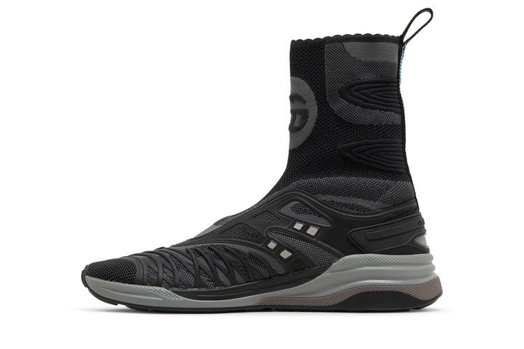 Кроссовки Gucci Ultrapace R Mid 'Black Grey'