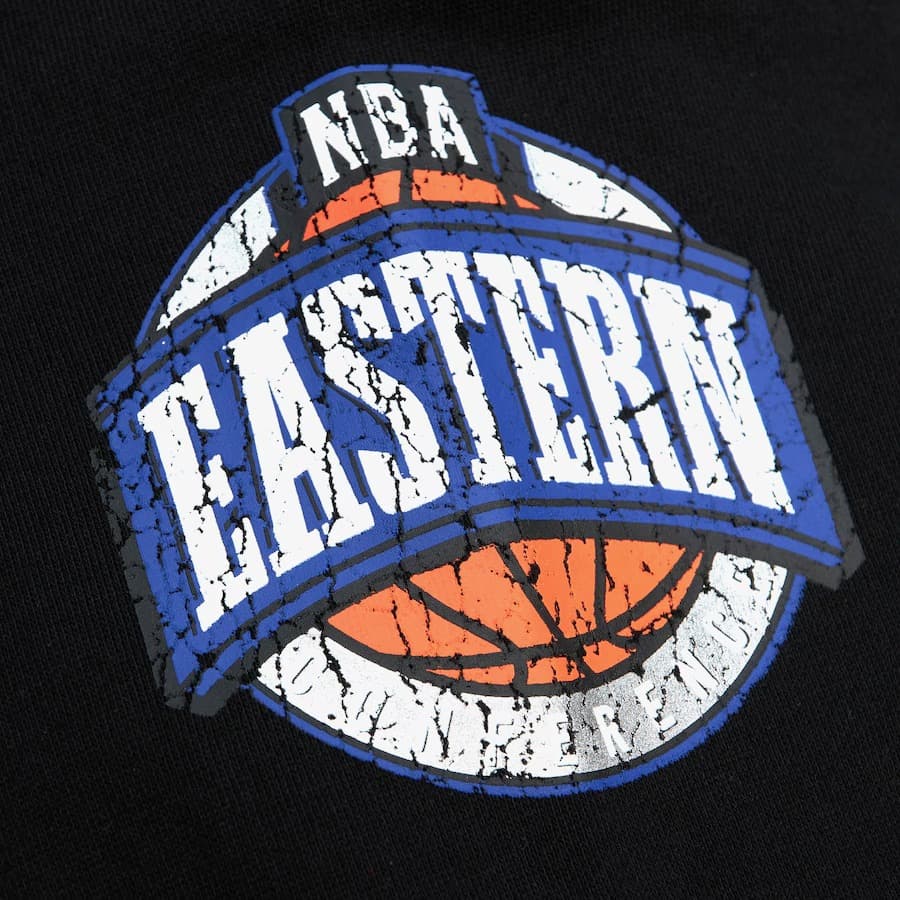 Худи Mitchell & Ness Black Charlotte Hornets Team OG Fleece Pullover Hoodie