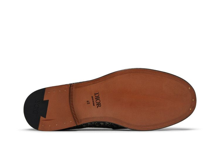 Кроссовки Dior Granville Loafer 'Dior Oblique - Black Beige'