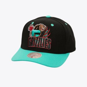 Mitchell-Ness-Black-Vancouver-Grizzlies-Hardwood-Classics-All-In-2.0-Pro-Crown-Snapback-Hat-300x300