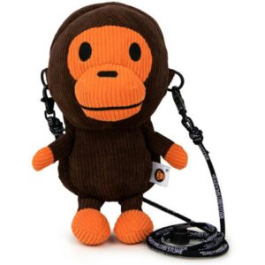 BAPE-Baby-Milo-Corduroy-Plush-Mobile-Bag-Brown-300x300