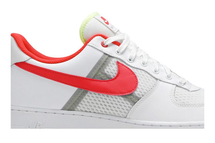 Кроссовки Nike Air Force 1 Low 'Transparent White Crimson'