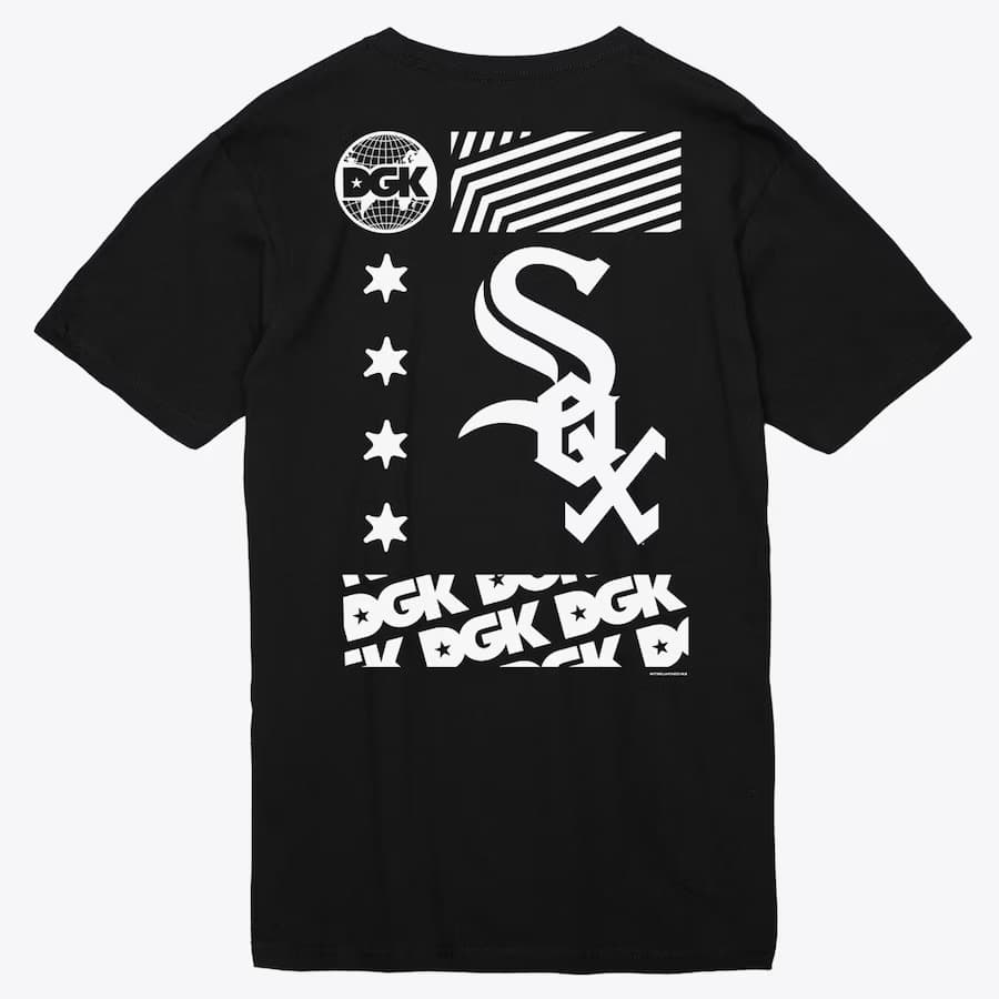 Футболка Mitchell & Ness x DGK Black Chicago White Sox Chaz Ortiz T-Shirt