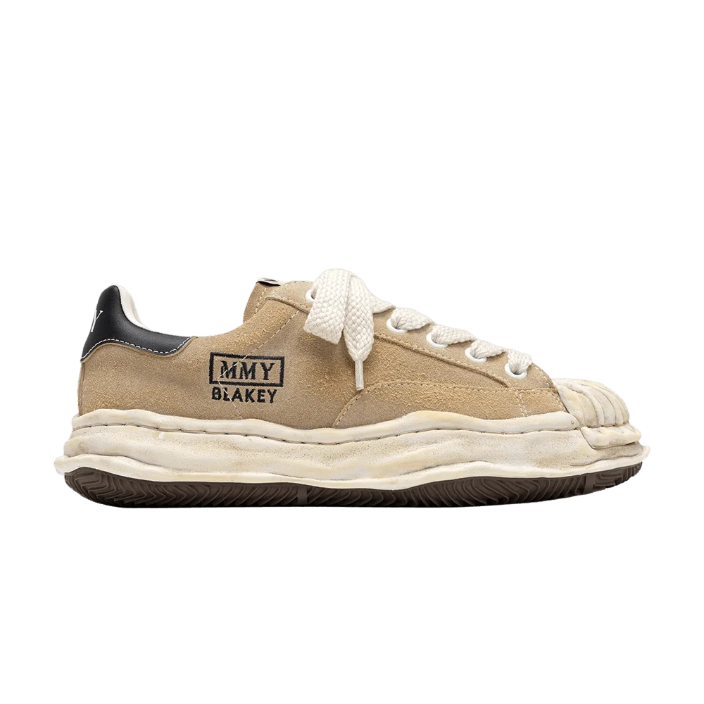 Кроссовки Maison Mihara Yasuhiro Blakey Vintage OG Sole Suede Low 'White'