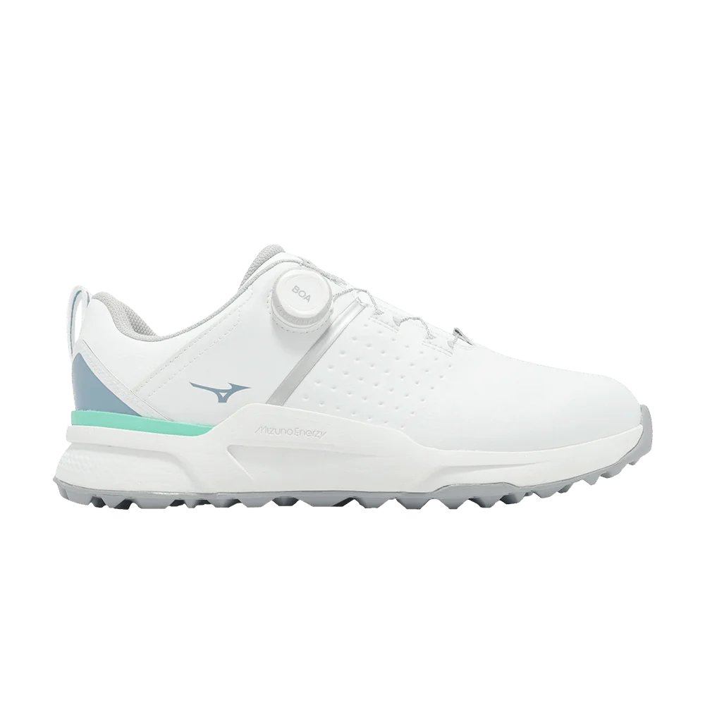 Кроссовки Mizuno Hazard Enerzy BOA 4E Wide 'Off White Light Grey'