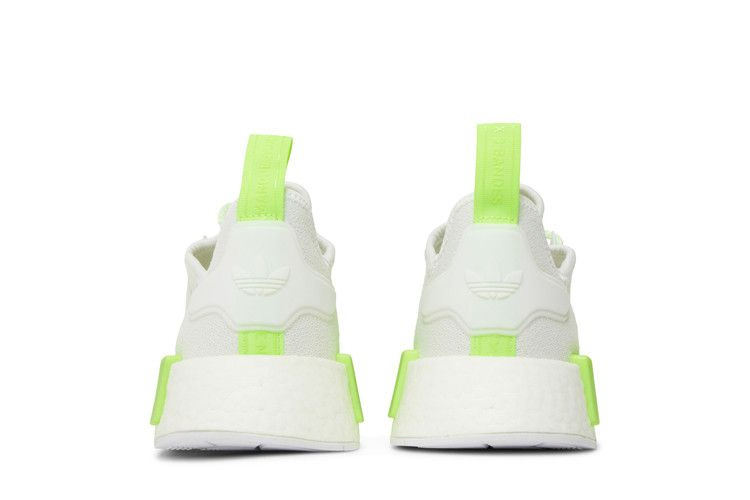 Кроссовки Adidas NMD_R1 'White Solar Green'