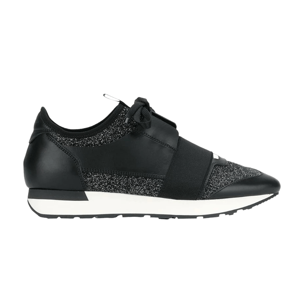 Кроссовки Balenciaga Wmns Race Runner 'Black White'