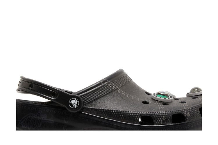 Кроссовки Crocs Ron English x Classic Clog 'Area 54 - Black'
