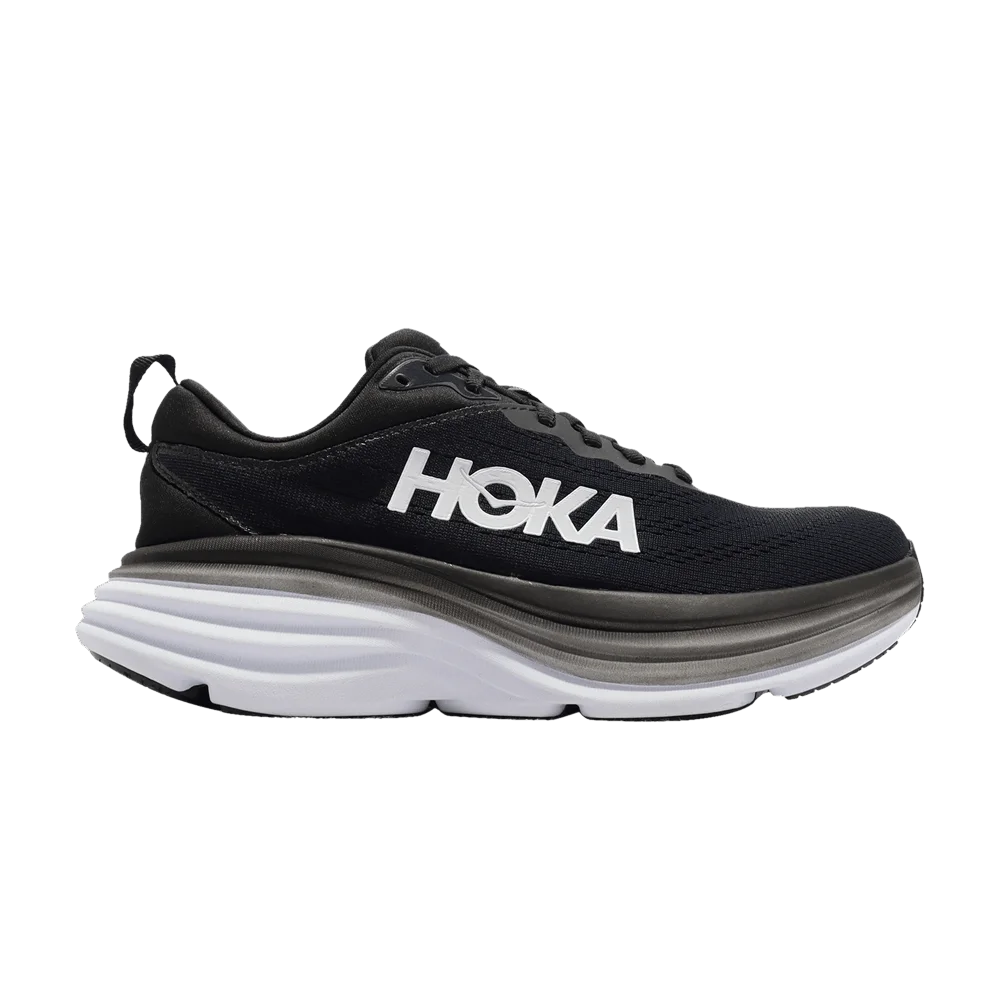 Krossovki-HOKA-Wmns-Bondi-8-D-Wide-Black-White