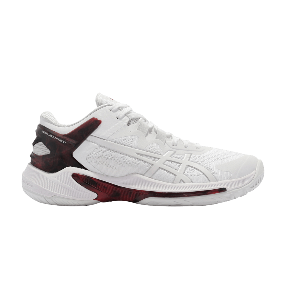 Кроссовки ASICS Gel Burst 25 Low 'White Classic Red'
