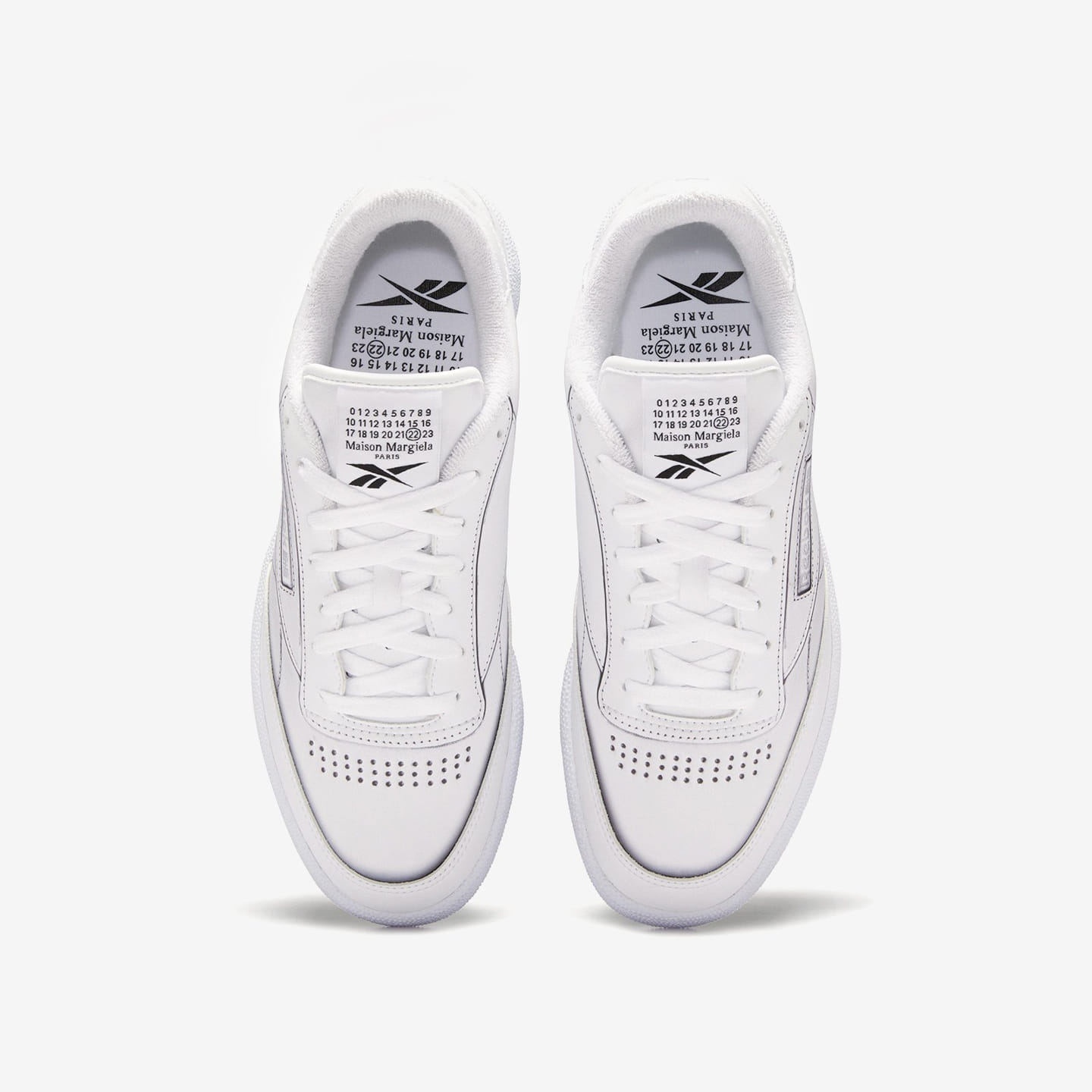 Кроссовки Maison Margiela x Reebok Club C White
