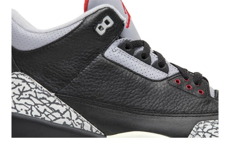 Кроссовки Air Jordan 3 Retro 'Black Cement' 2001