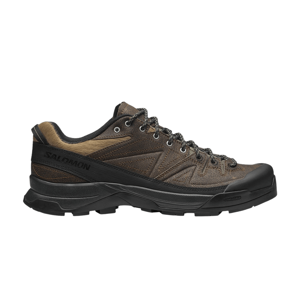 Кроссовки Salomon X-ALP Distressed Leather 'Dark Earth Black'