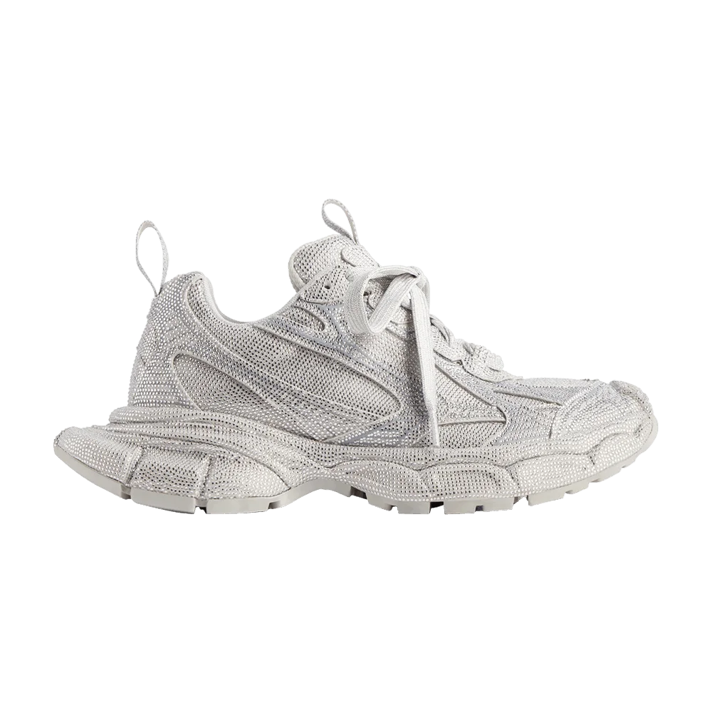 Кроссовки Balenciaga Wmns 3XL Sneaker 'Rhinestones - Light Grey'