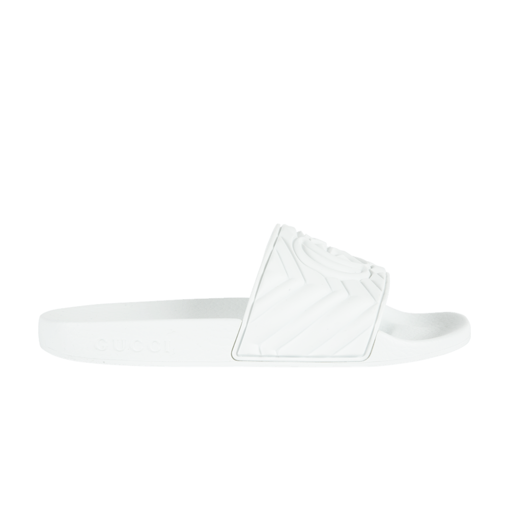 Кроссовки Gucci Wmns Pool Slide 'Great White'