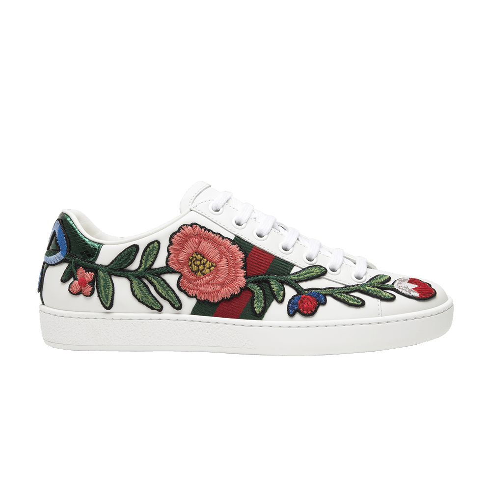 Кроссовки Gucci Wmns Ace Embroidered 'Floral'