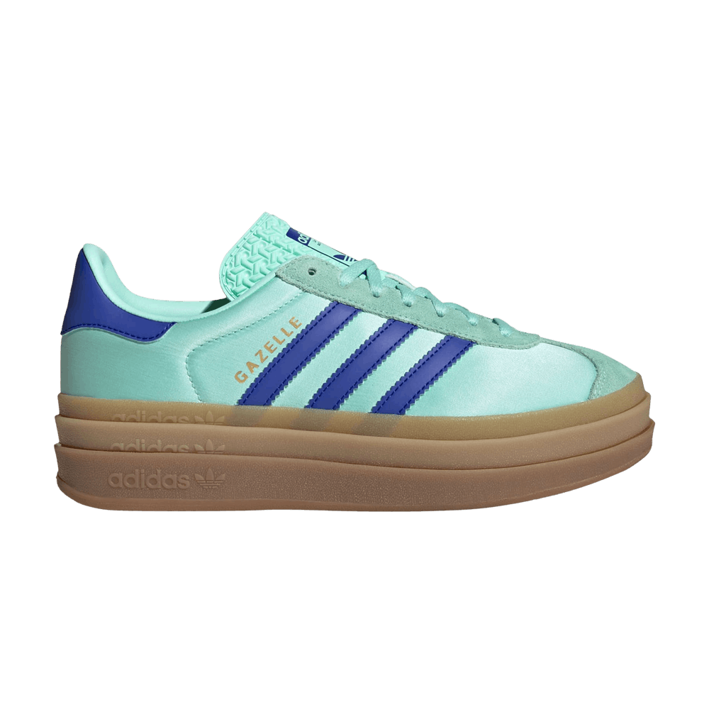 Кроссовки adidas Wmns Gazelle Bold 'Clear Mint Lucid Blue Satin'