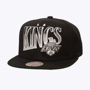 Mitchell-Ness-Black-Los-Angeles-Kings-Line-Work-Snapback-Vintage-Hockey-OG-Snapback-Hat-300x300
