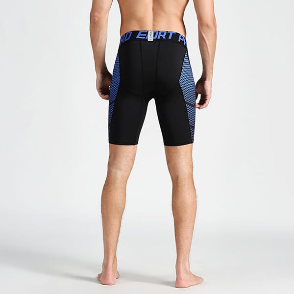 Тайтсы шорты Ehot Blue Mesh Black Short Tights