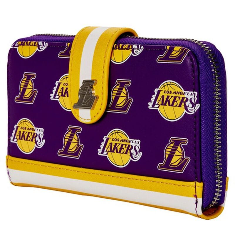 Кошелек NBA Los Angeles Lakers Zip Around Wallet