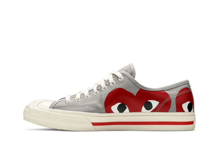 Кроссовки Comme des Garçons PLAY x Converse Jack Purcell 'Drizzle Red'