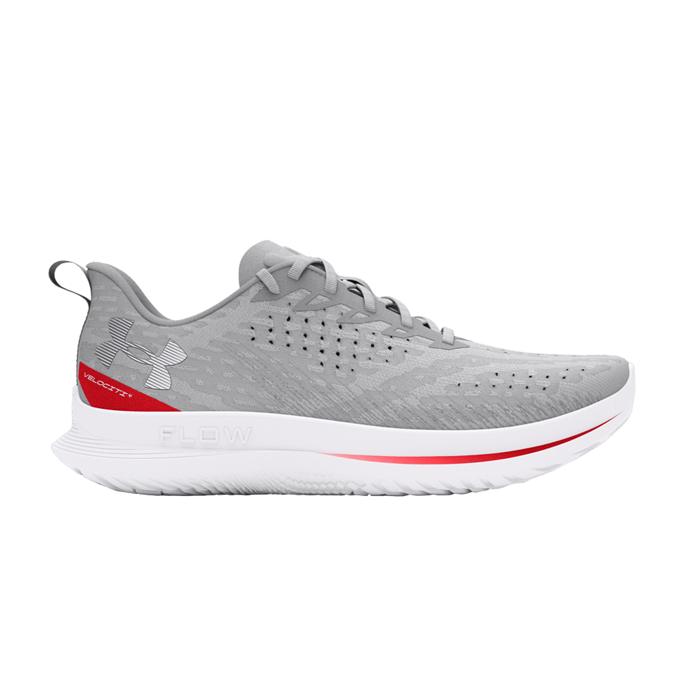 Кроссовки Under Armour Flow Velociti 4 'Halo Grey Racer Red'