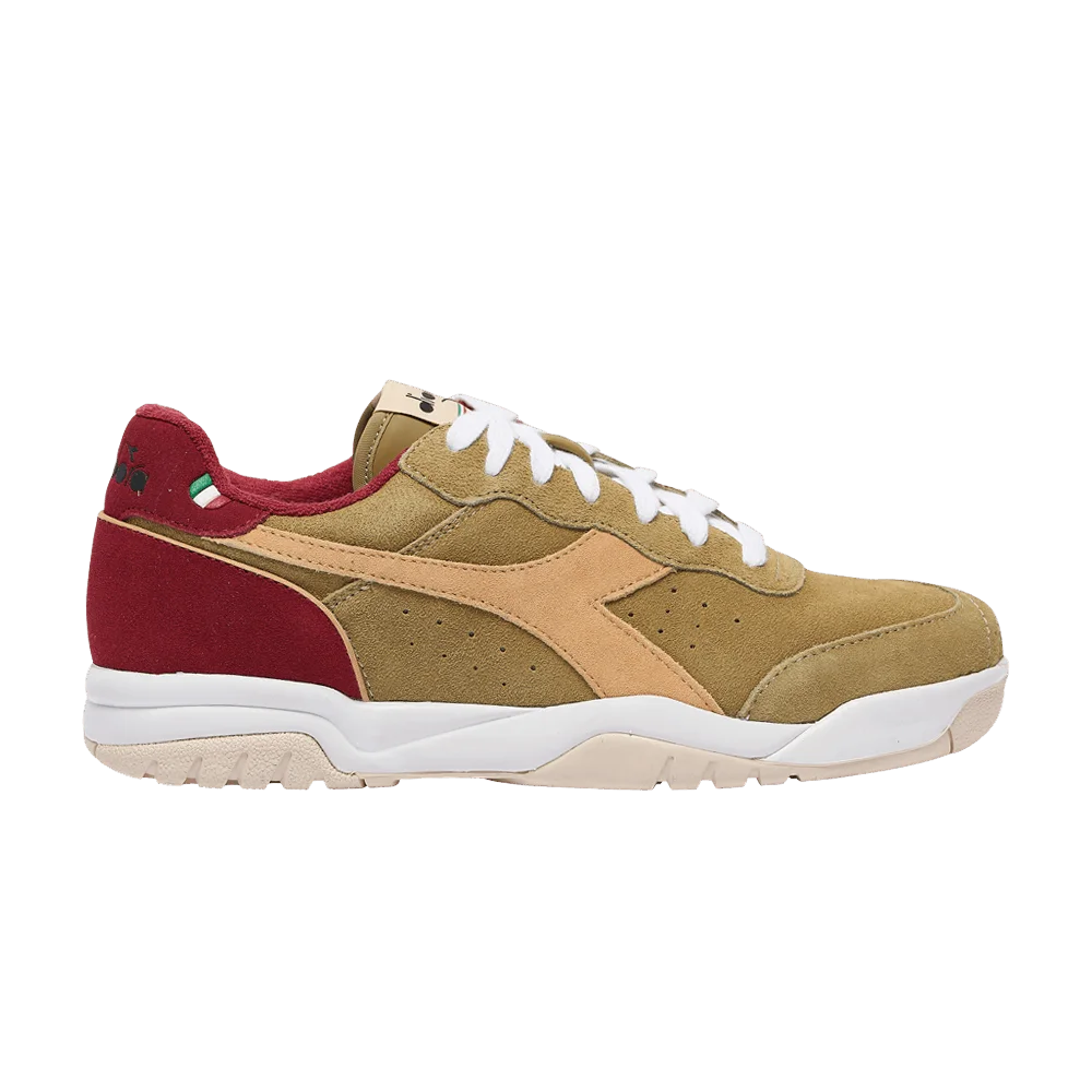 Krossovki-Diadora-Maverick-Mute-Khaki-Deep-Claret