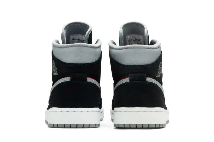 Кроссовки Air Jordan 1 Mid 'Black Grey'