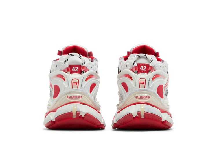 Кроссовки Balenciaga Runner Sneaker 'White Red'