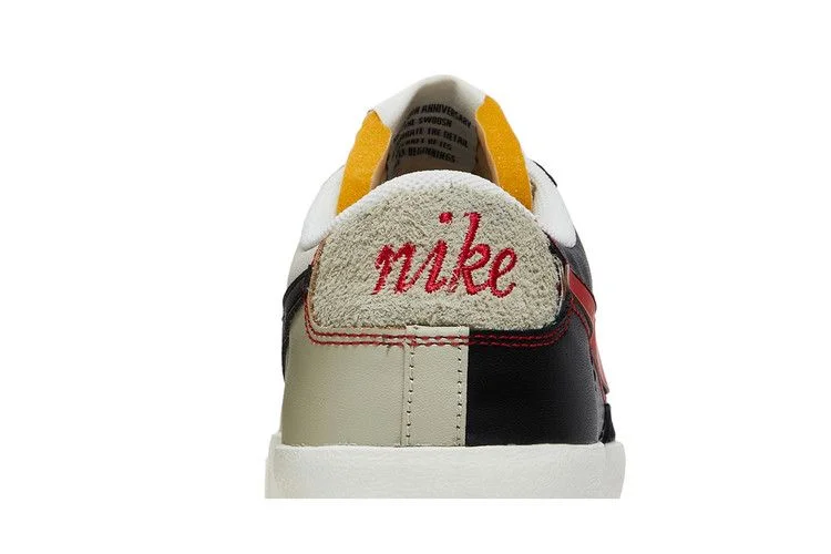 Кроссовки Nike Blazer Low '77 Premium 'Removable Swoosh - Black'