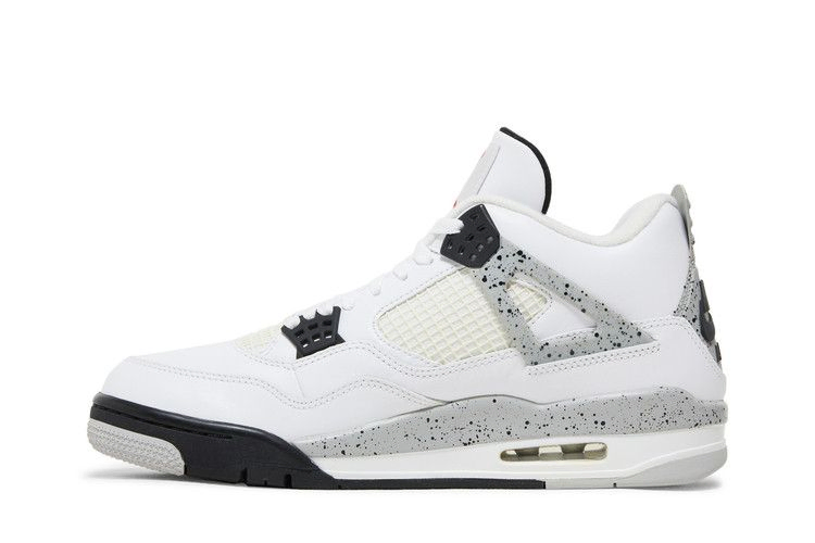 Кроссовки Interscope Records x Air Jordan 4 Retro OG 'White Cement'