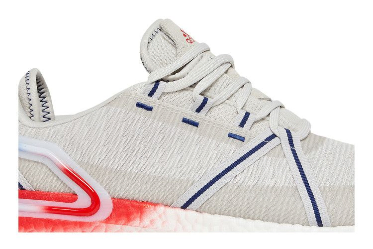 Кроссовки Adidas Solarthon Primegreen Spikeless Golf 'Grey Vivid Red'
