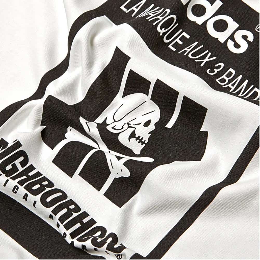 Футболка adidas Neighborhood Undefeated Logo Tee White