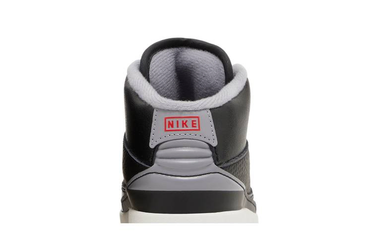 Кроссовки Air Jordan 2 Retro TD 'Black Cement'