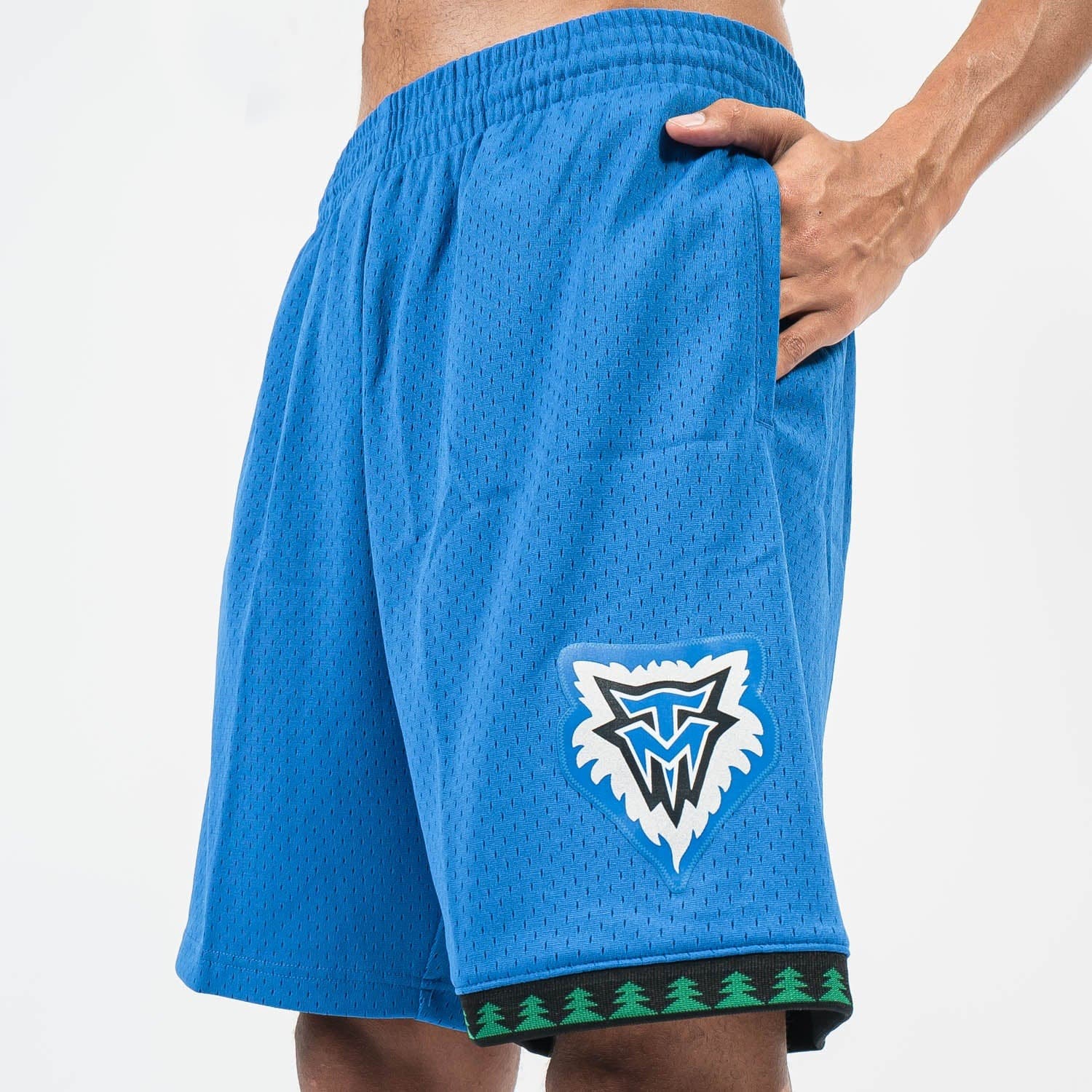Спортивные шорты Mitchell & Ness Minnesota Timberwolves 2003-04 Hardwood Classics Throwback Swingman NBA Shorts