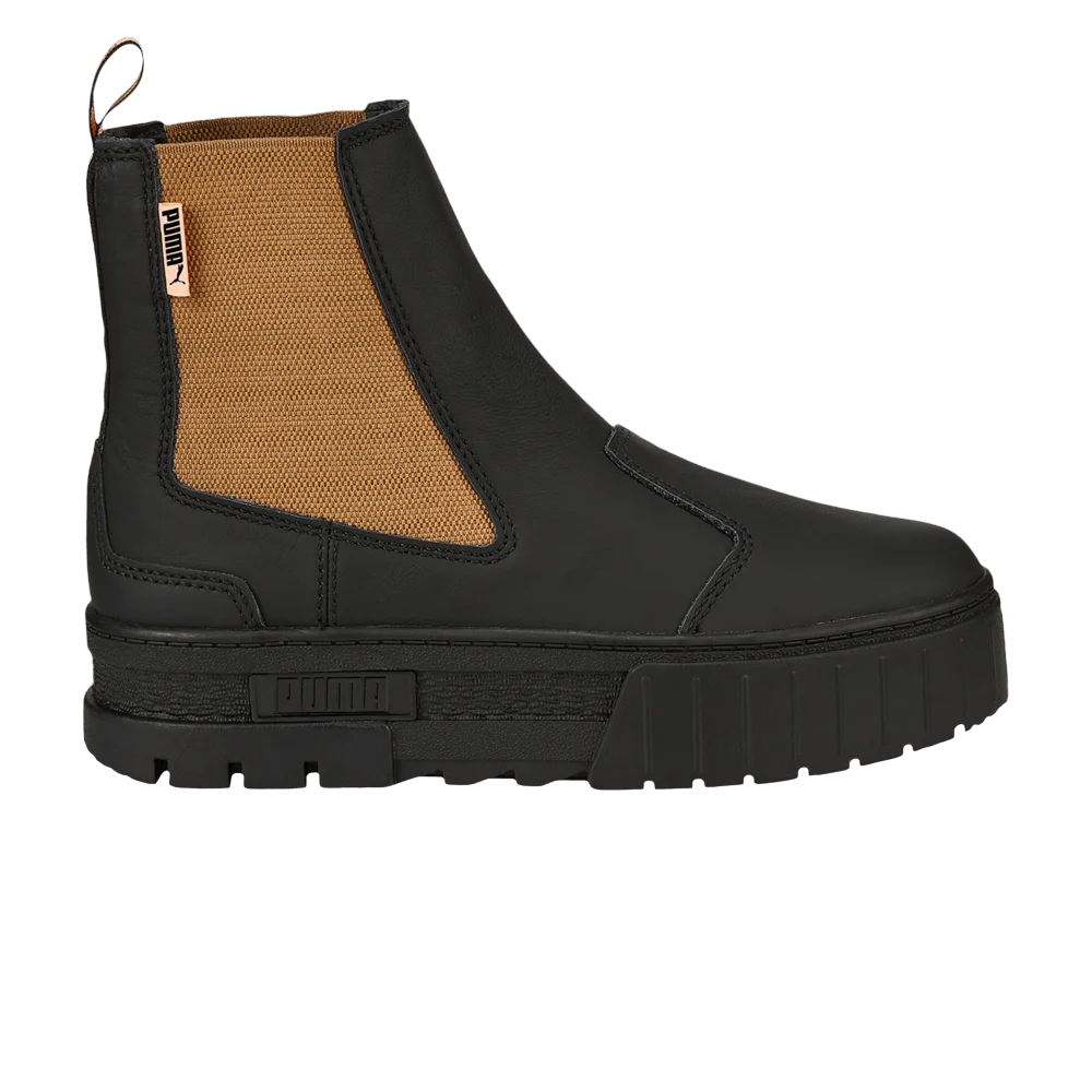 Puma-Wmns-Mayze-Pop-Chelsea-Boot-Black-Tigers-Eye