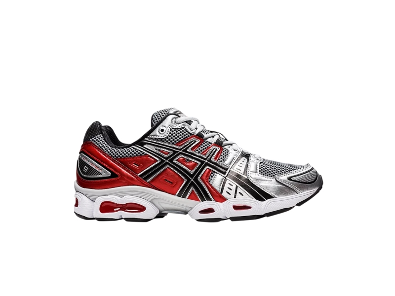 Кроссовки Asics Gel Nimbus 9 Pure Silver Classic Red