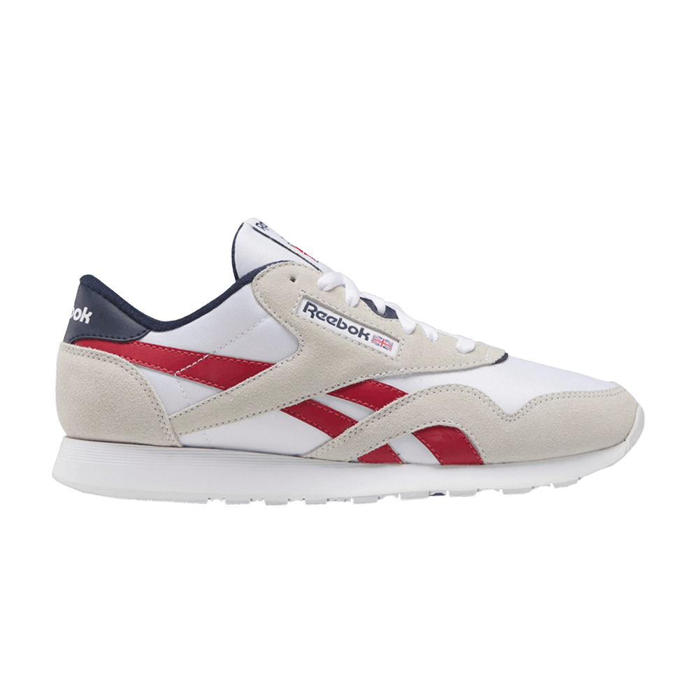 Кроссовки Reebok Classic Nylon 'White Flash Red'