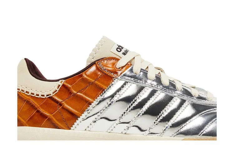 Кроссовки Wales Bonner x adidas Samba Millennium 'Silver Metallic Easy Yellow'