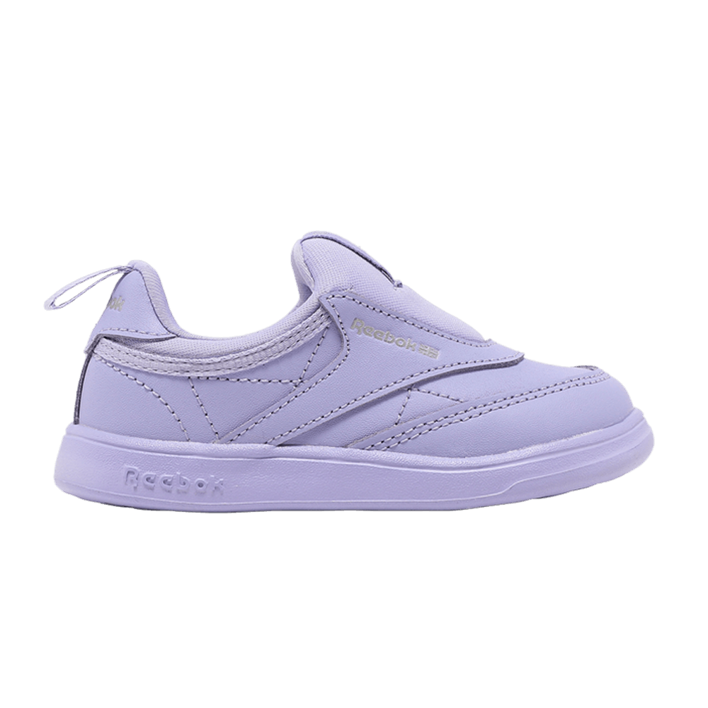 Кроссовки Reebok Cardi B x Club C Slip-On 3 Toddler 'Crisp Purple'